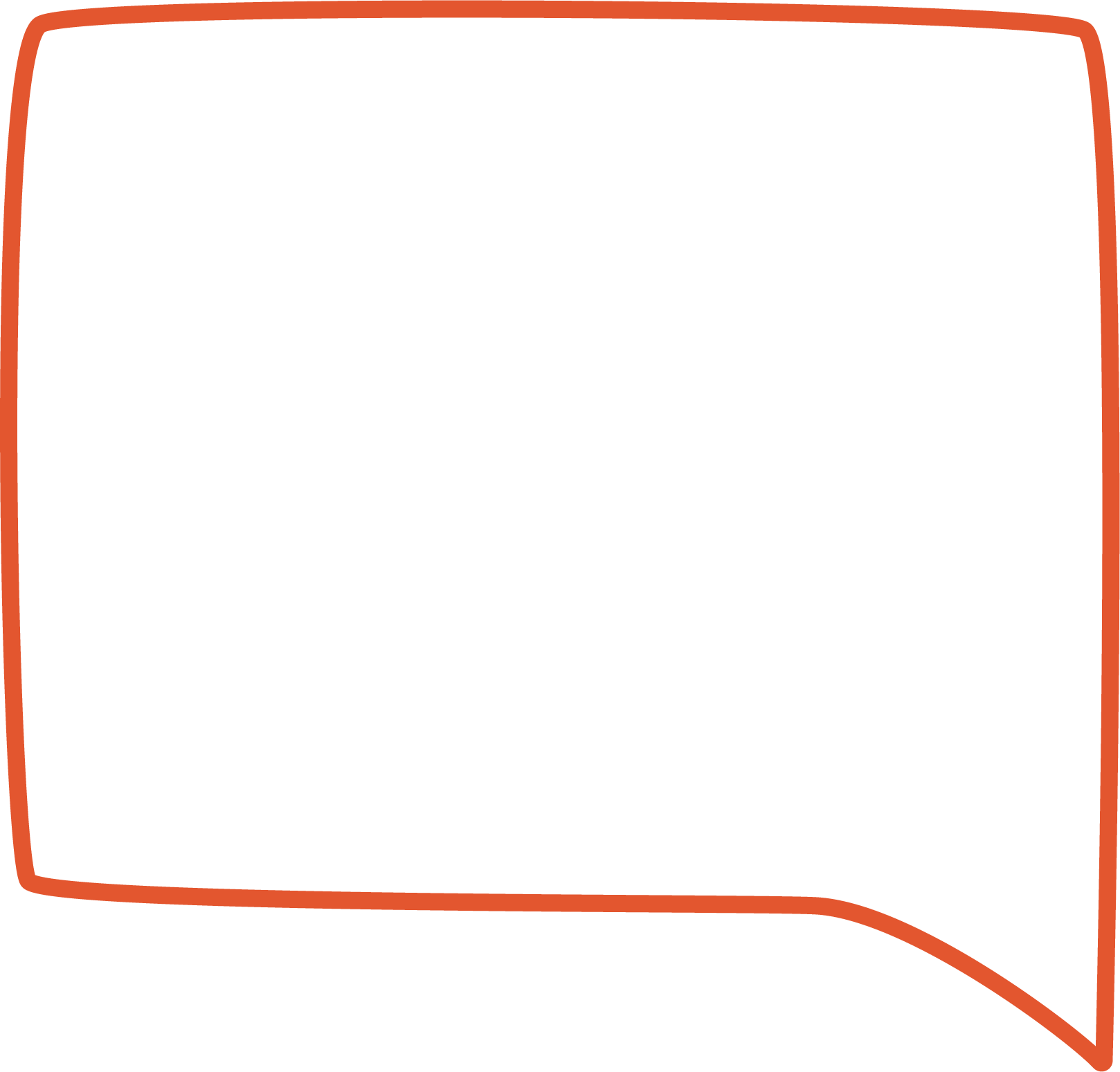 bulle logo orange